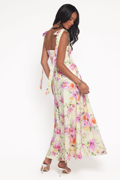 Ellody Maxi Dress - Yellow Petunia