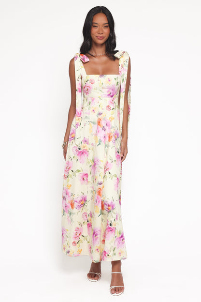 Ellody Maxi Dress - Yellow Petunia