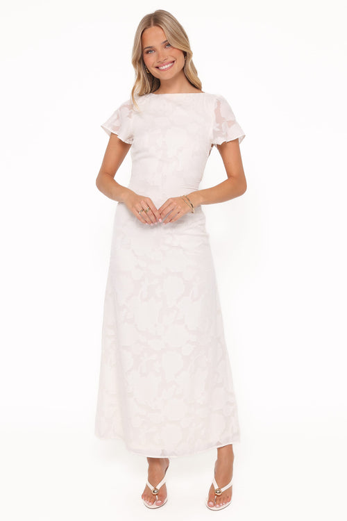Henna Maxi Dress - Ivory