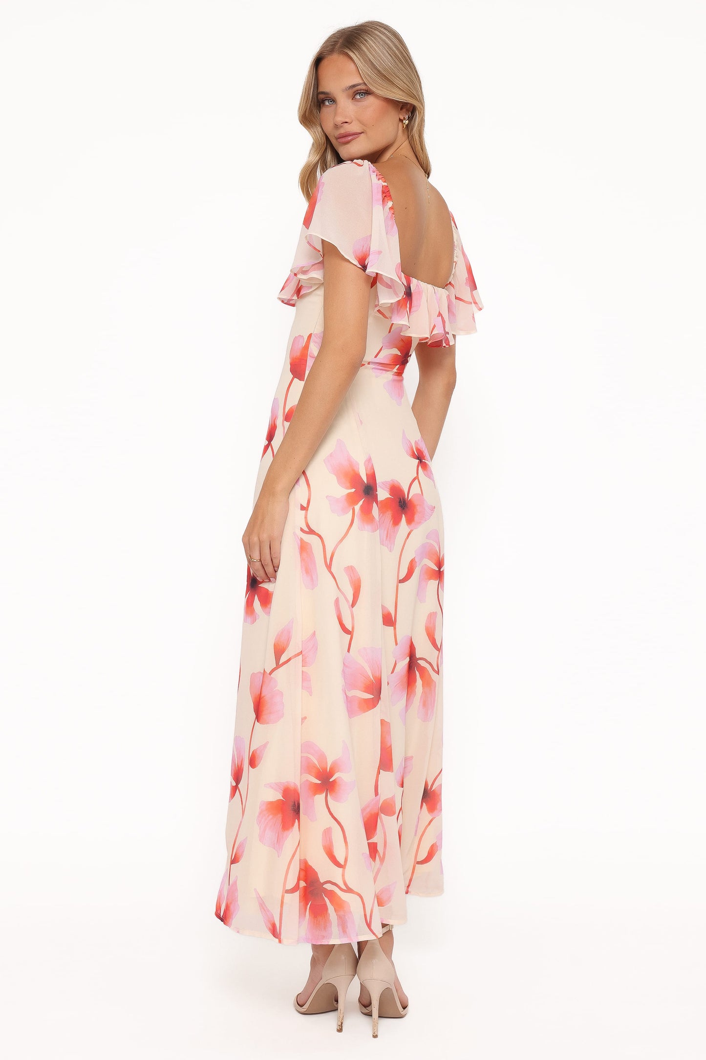 Kamie Maxi Dress - Pink Floral