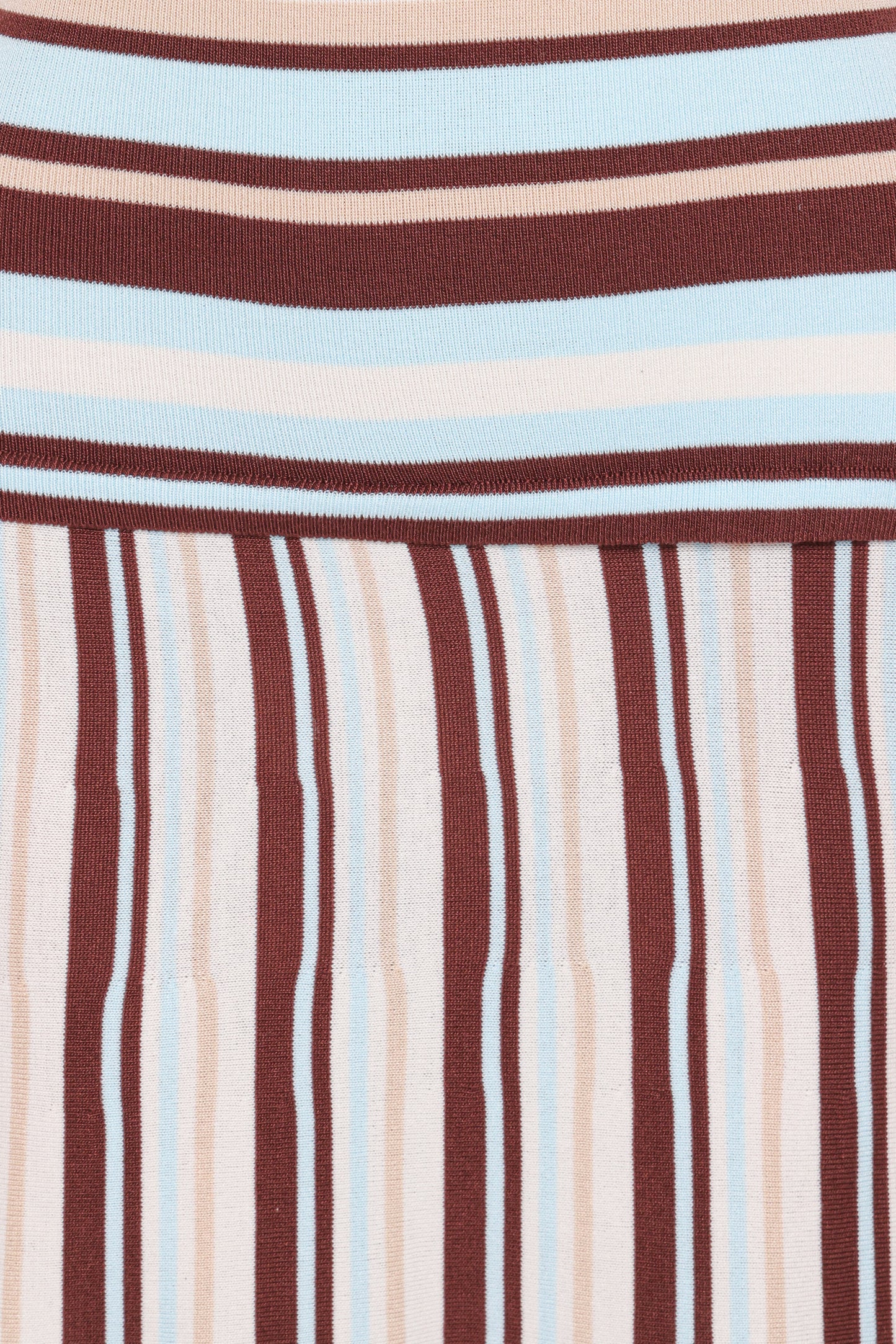 Karlin Maxi Dress - Blue Stripe