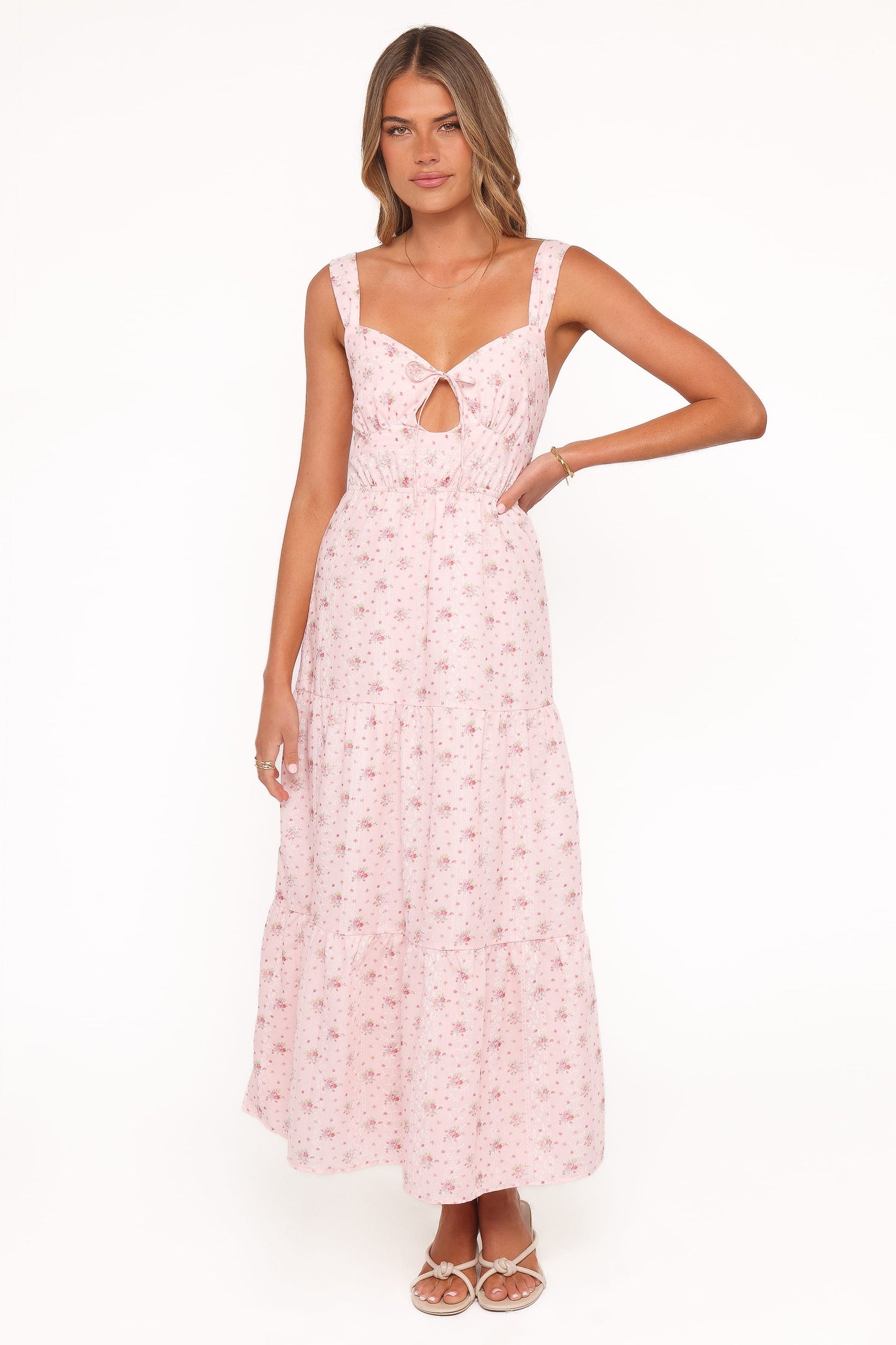 Kendra Maxi Dress - Pink Floral