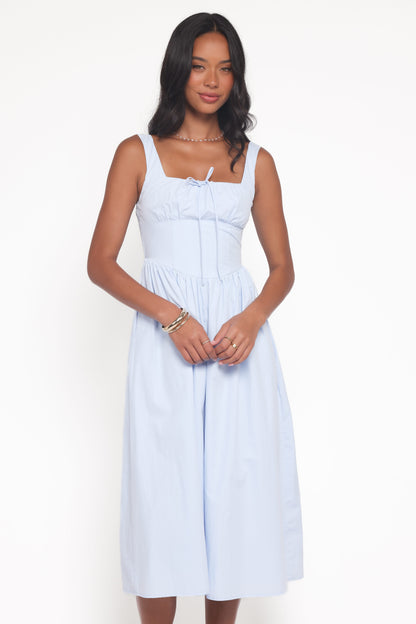 Kinslee Midi Dress - Blue