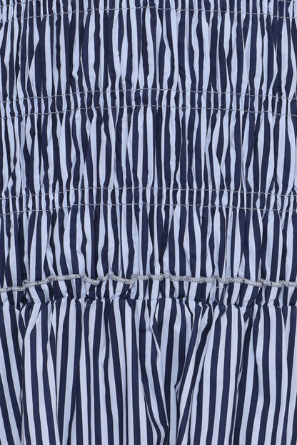 Kirrilee Maxi Dress - Blue Stripe