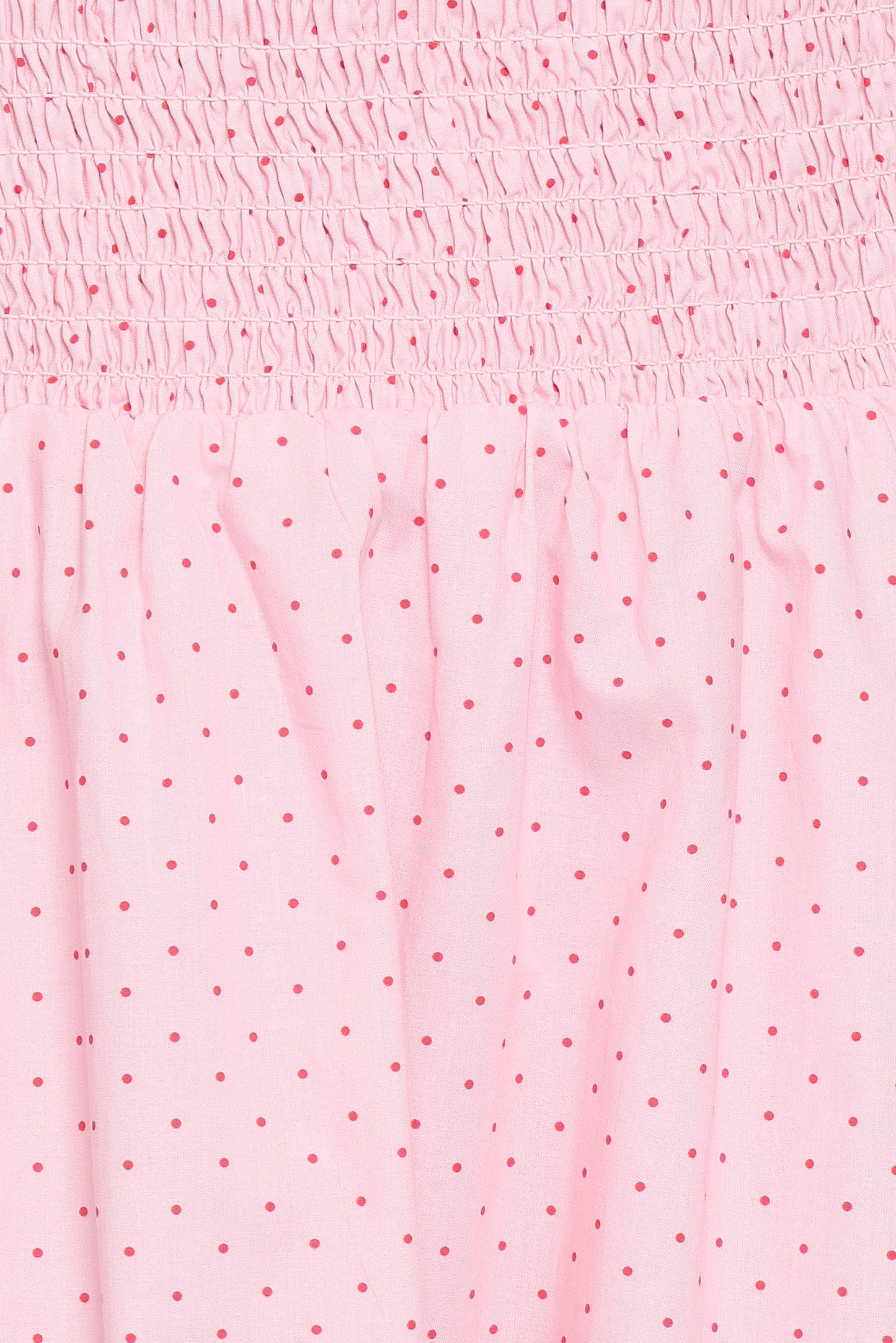 Leticia Midi Dress - Pink Polka Dot