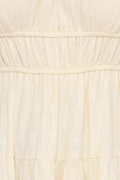 Linda Midi Dress - Butter Yellow