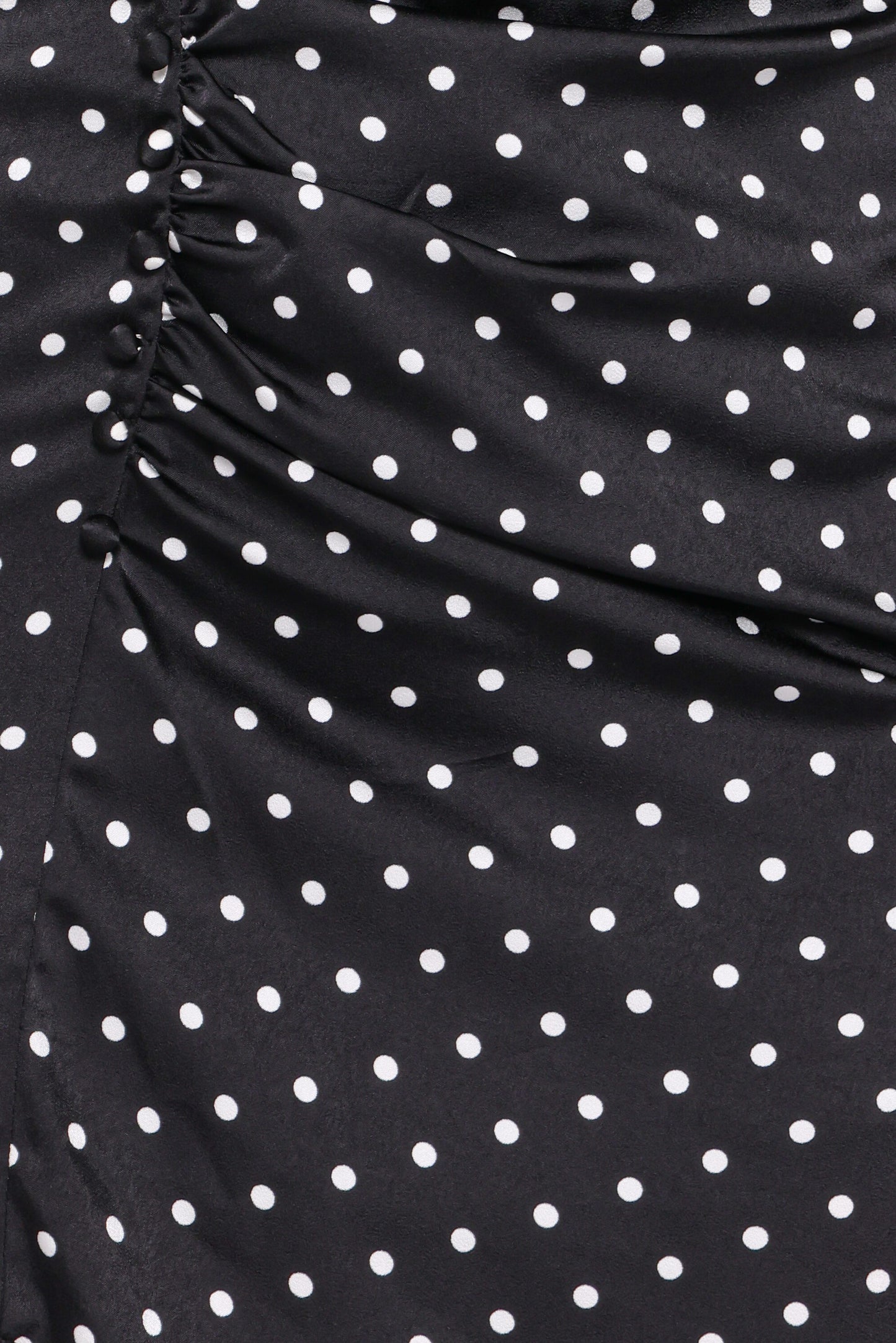 Lisbeth Midi Dress - Black Polka Dot