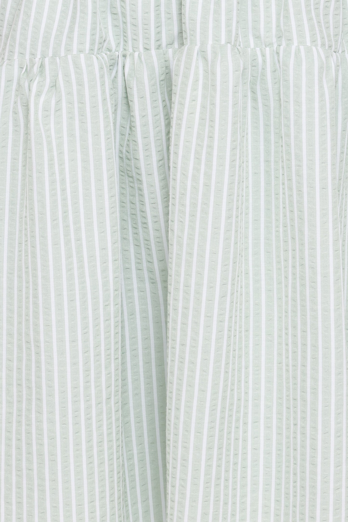 Makayla Mini Dress - Green Stripe