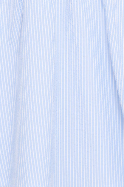 Marline Mini Dress - Blue Stripe