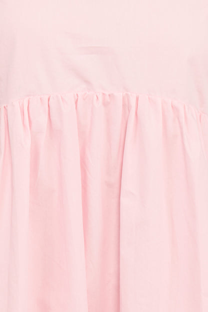 Micaela Long Sleeve Mini Dress - Pink