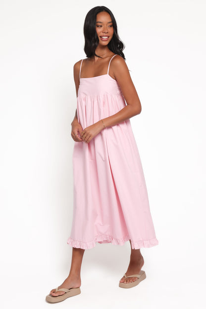 Miuccia Maxi Dress - Pink