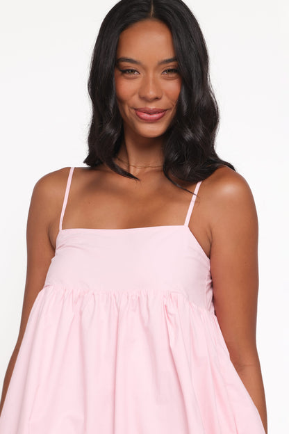 Miuccia Maxi Dress - Pink