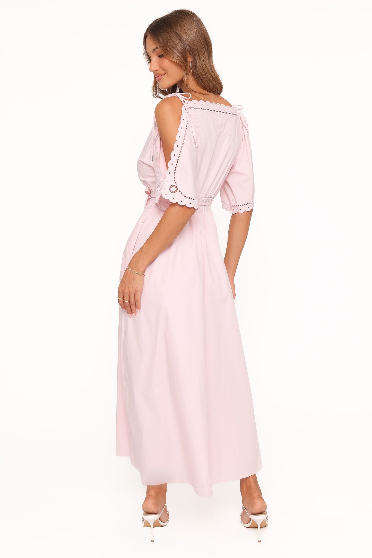 Nellie Midi Dress - Petal Pink