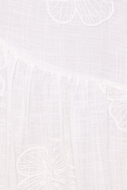Olivea Midi Dress - White
