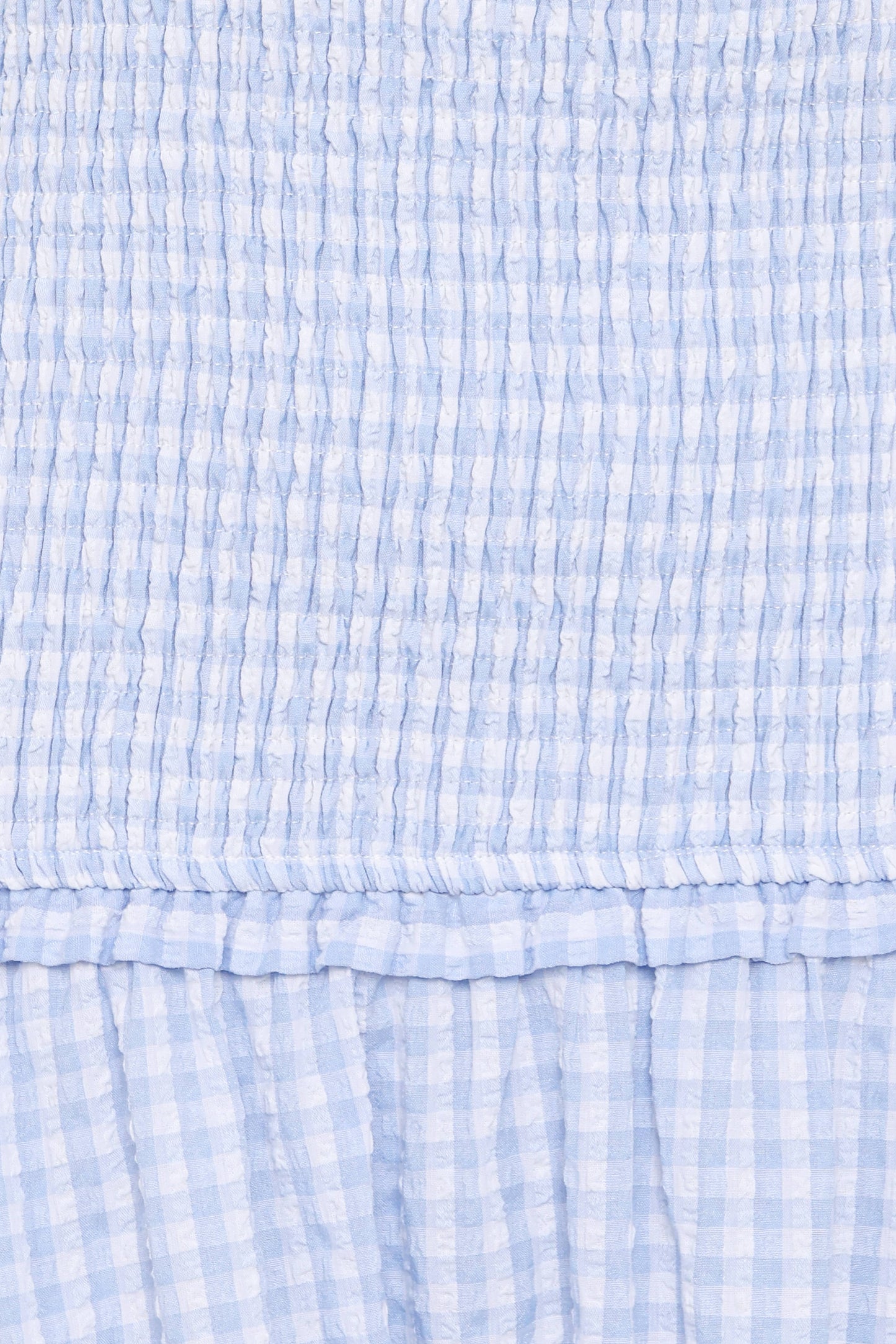 Parkway Maxi Dress - Blue Gingham