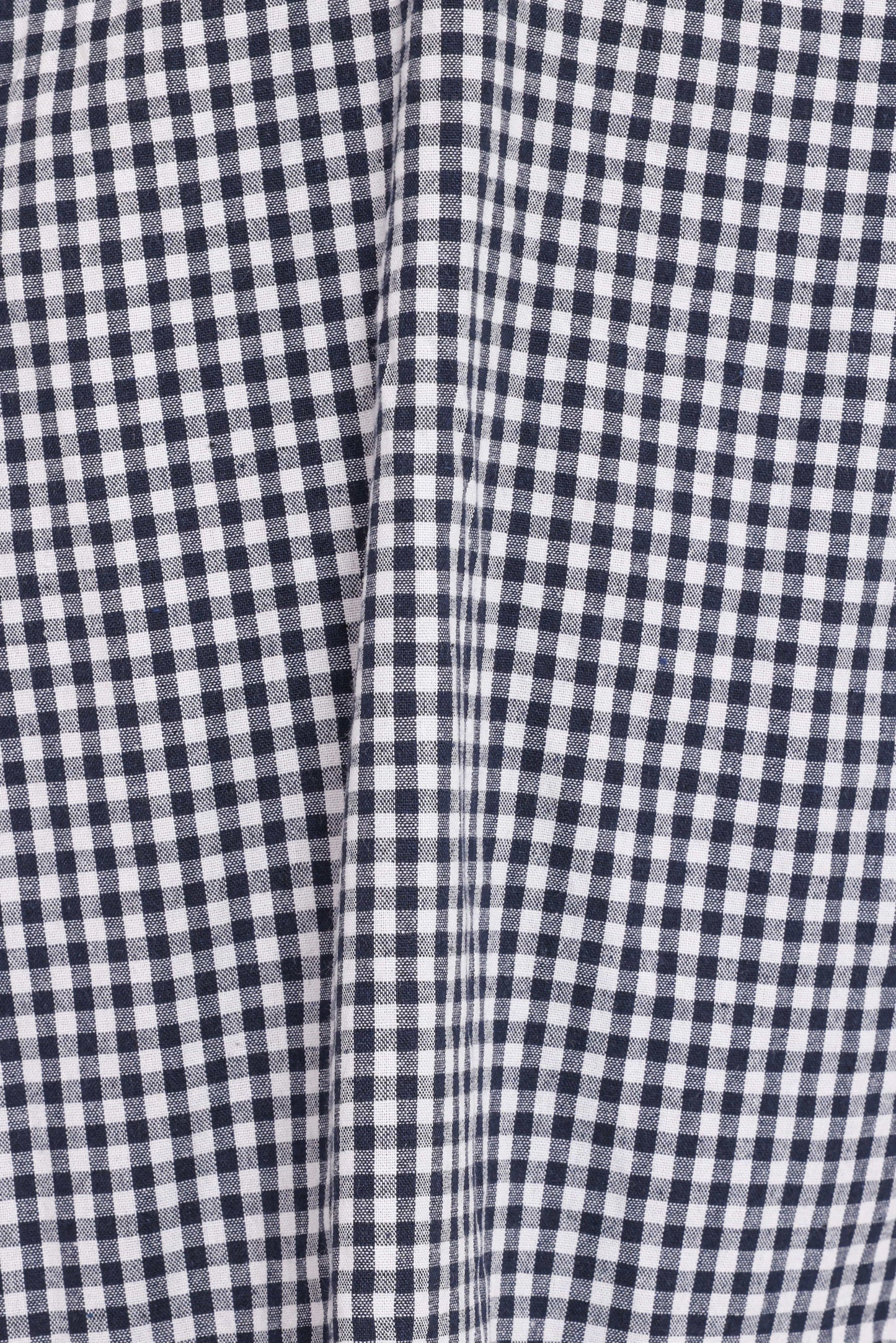 Samson Mini Dress - Navy Gingham