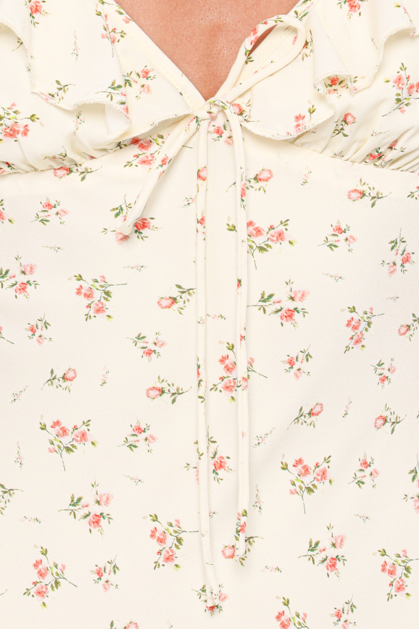 Sansa Midi Dress - Yellow Floral