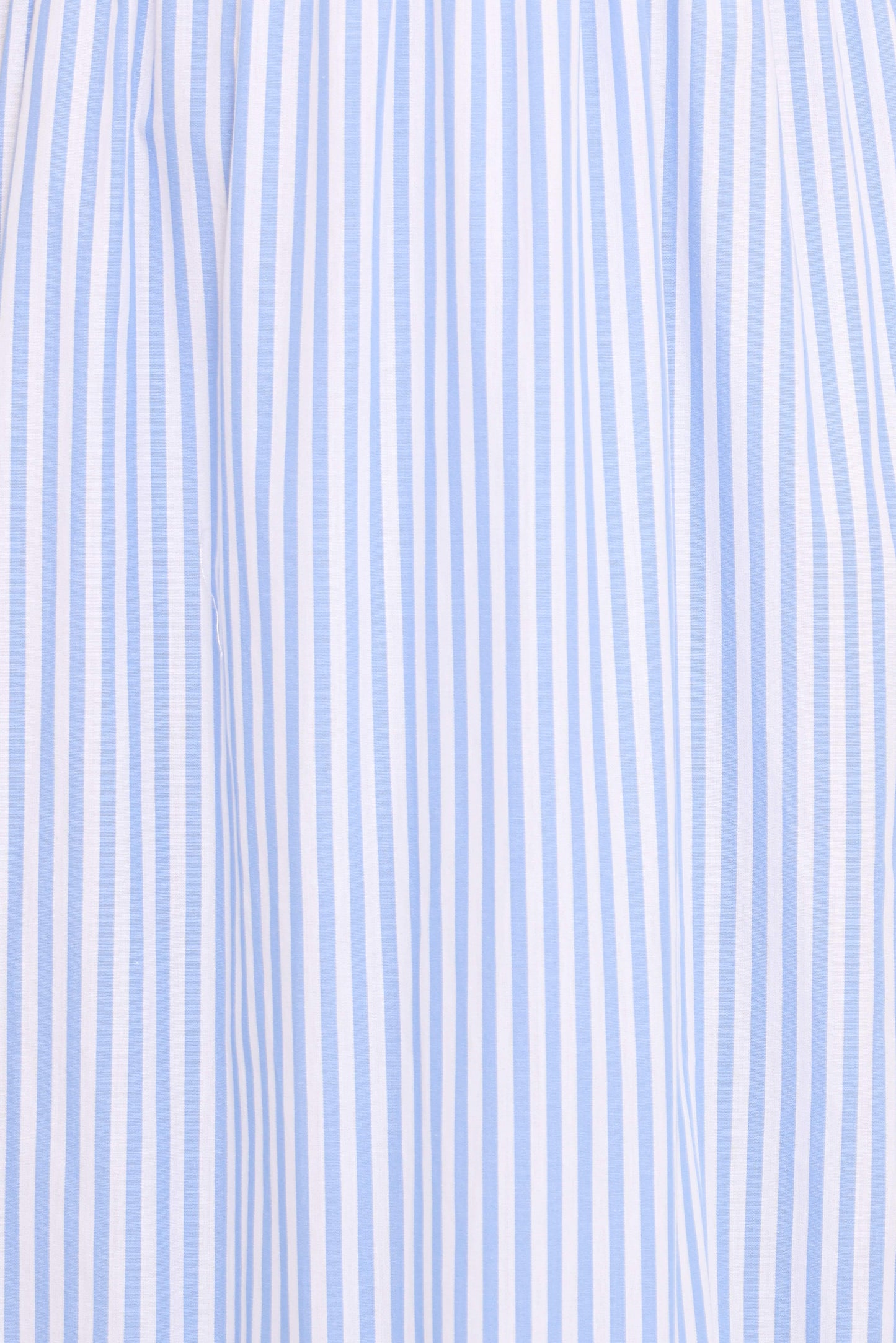 Steele Puff Sleeve Midi Dress - Blue Stripe