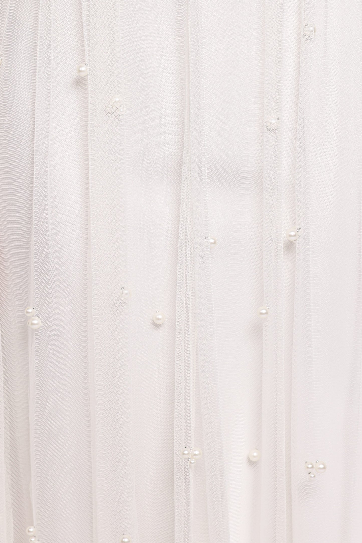 Yulia Pearl Midi Dress - Ecru