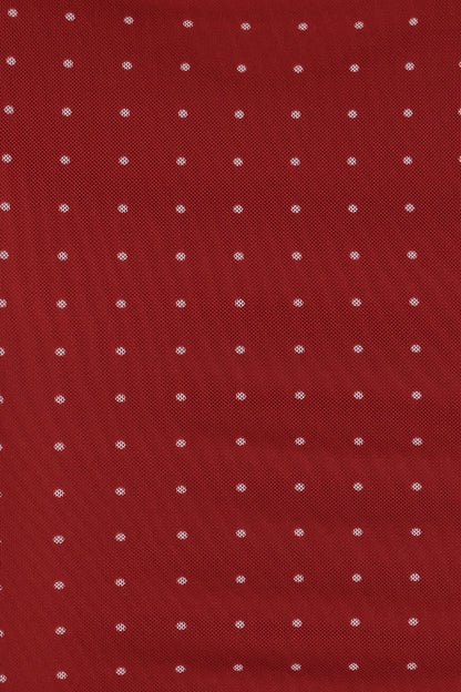 Zeva Off Shoulder Maxi Dress - Burgundy Spot